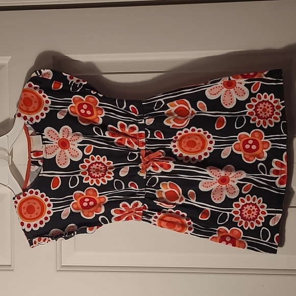 Gymboree Other - Gymboree Girls 7 bold bright retro floral casual dress